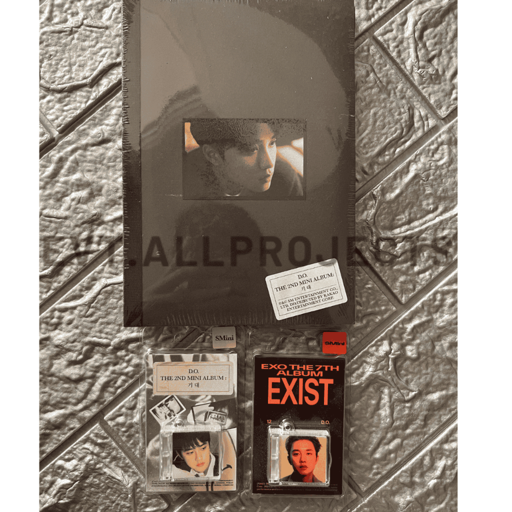READY STOCK SEALED EXO D.O. DO KYUNGSOO EXIST 기대 SMINI PHOTOBOOK BLOSSOM POPCORN MARS POB