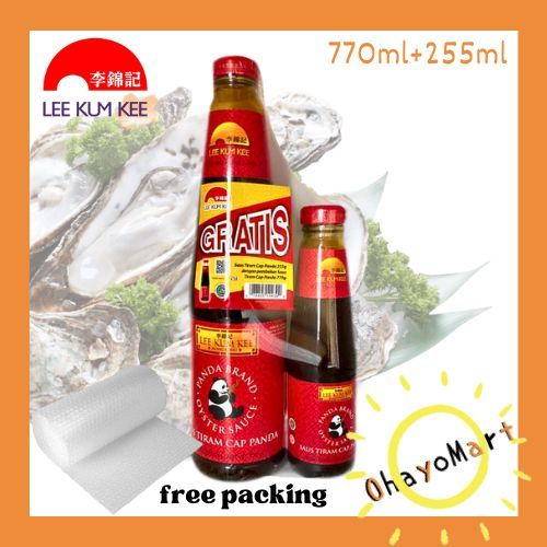 

(PROMO!!) Lee Kum Kee Panda Oyster Sauce/ Saus Tiram Panda 770ml + 255 ml