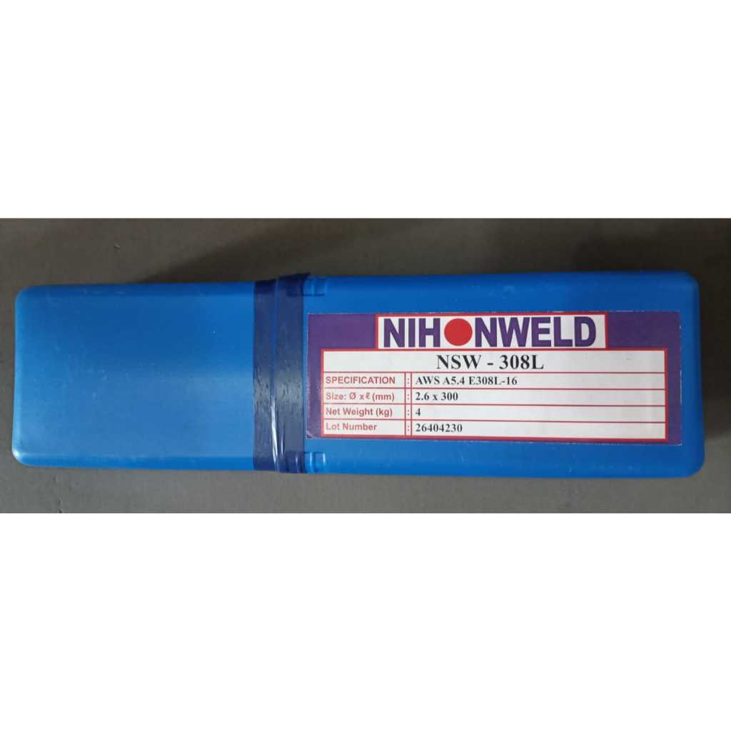 Kawat Las Nihonweld NSW 308L (E308L-16) Stainless Steel