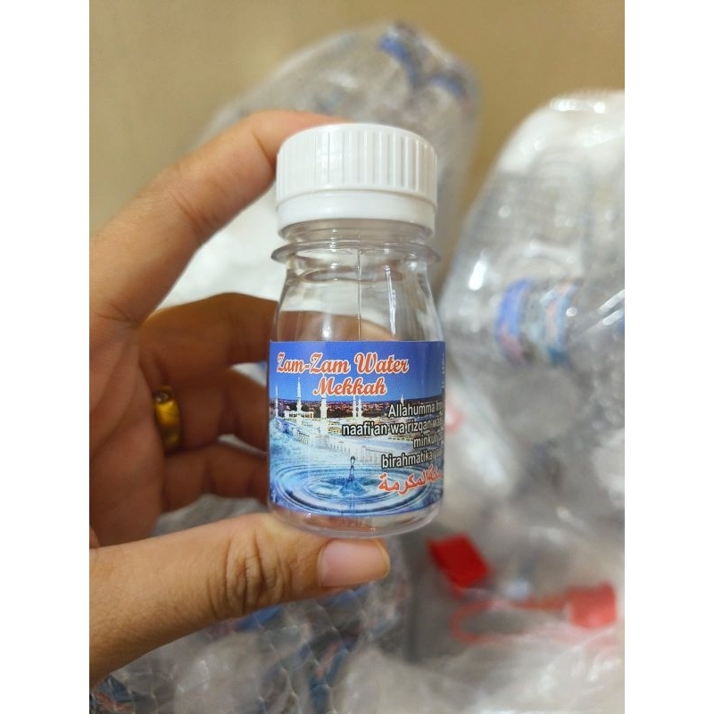 Botol Zam Zam 30ml isi 25pcs|| Botol Kosong Air Zam Zam