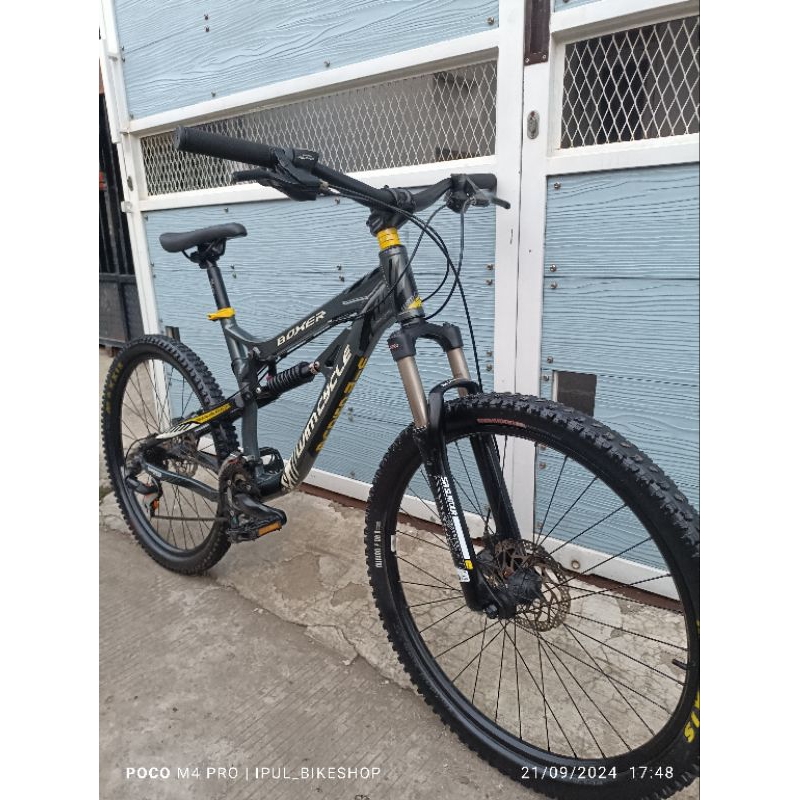 sepeda gunung wimcycle boxer 4.0 ukuran 26 full alloy