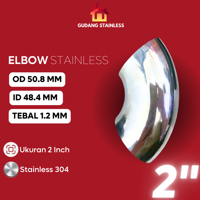 Elbow Stainless 2 Inch SUS 304