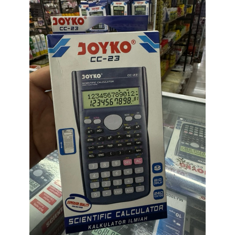 

Joyco Calculator scientific CC 23 sin cos tangen