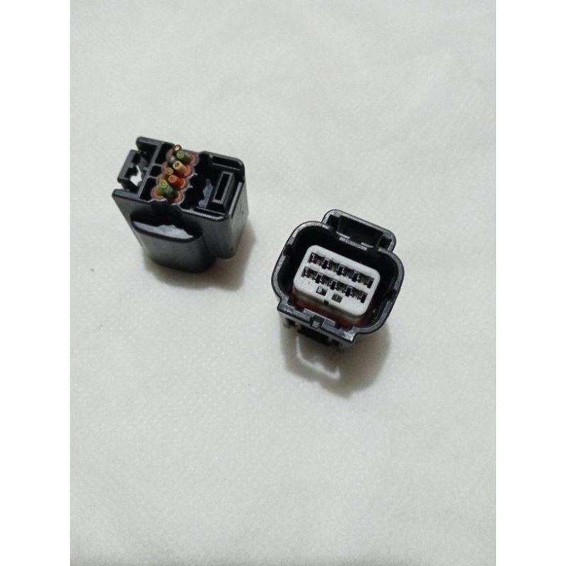 SOKET LAMPU DEPAN SAKLAR 8 pin LED VARIO 125 150 LED original potongan