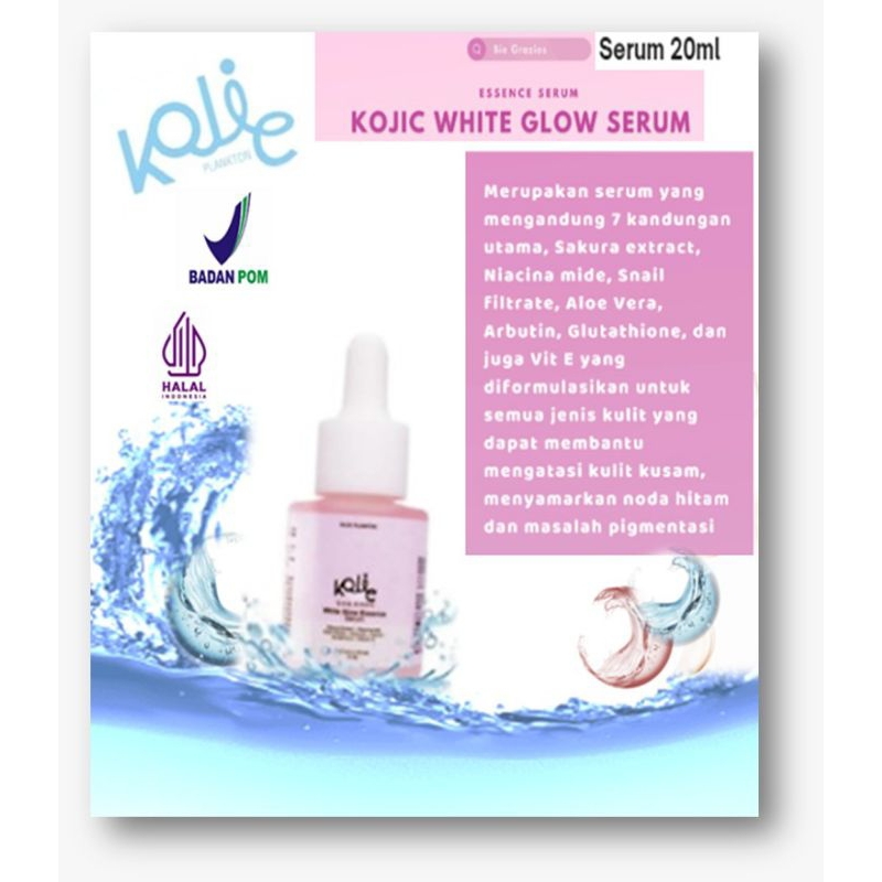Serum White Glow KojicPlankton 20ml