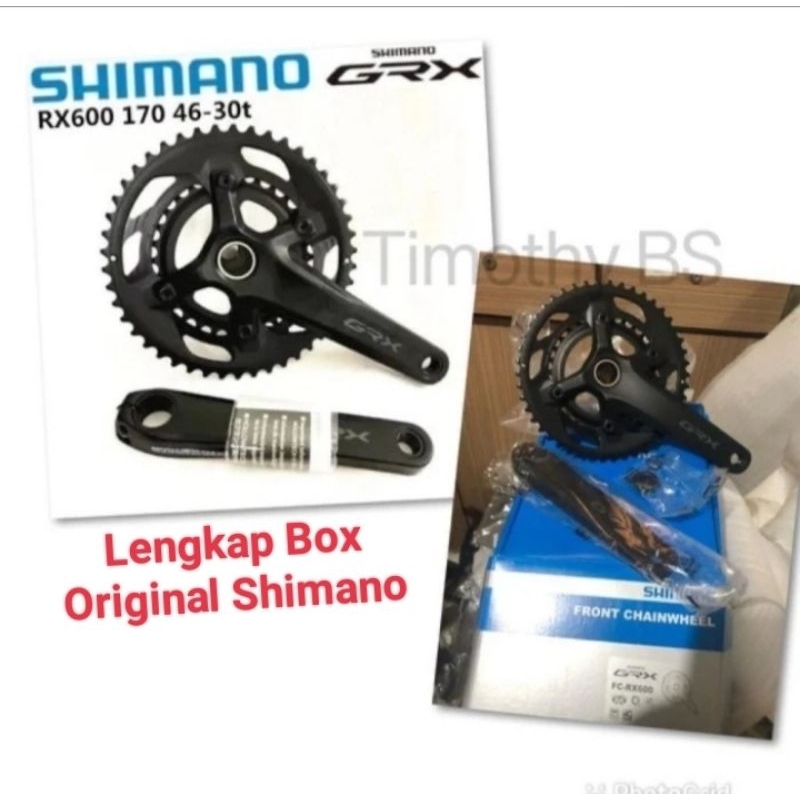 Crank Shimano GRX FC-RX600 46-30T Arm 170