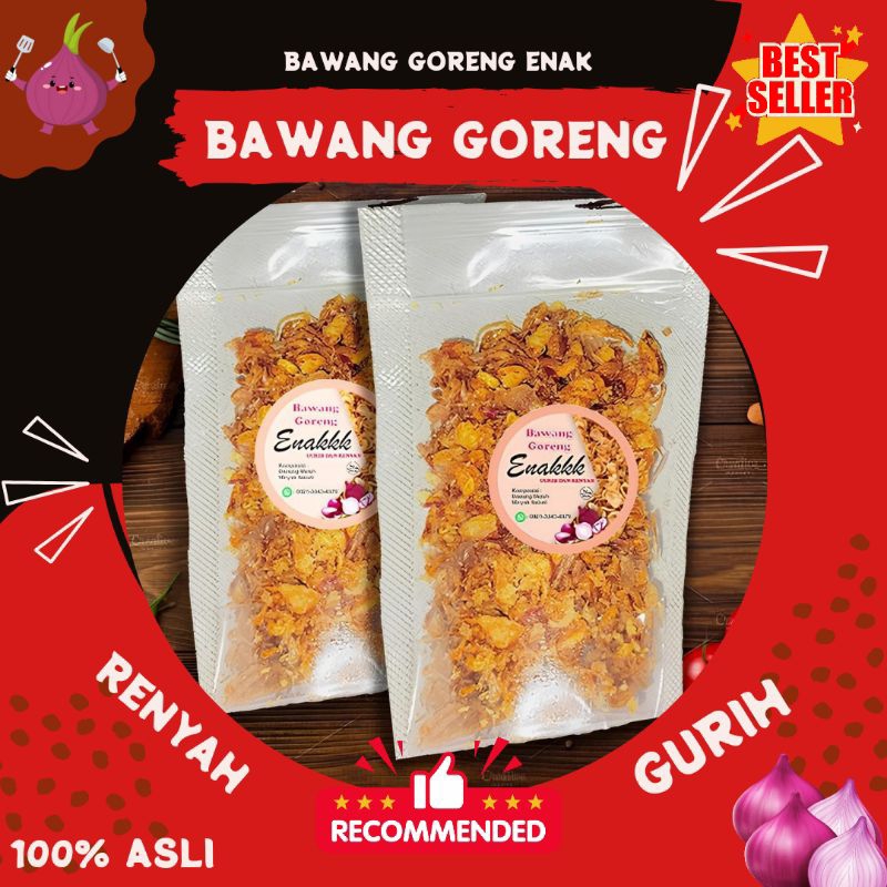 

Bawang Merah Goreng Enak Asli Original Gurih Renyah