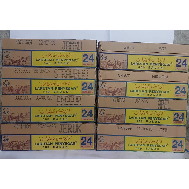 

Larutan Kaleng Cap Badak All Varian Khusus Sameday
