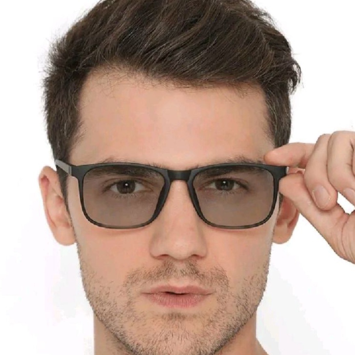 ORIGINAL Kacamata Pria Photocromic Antiradiasi Komputer