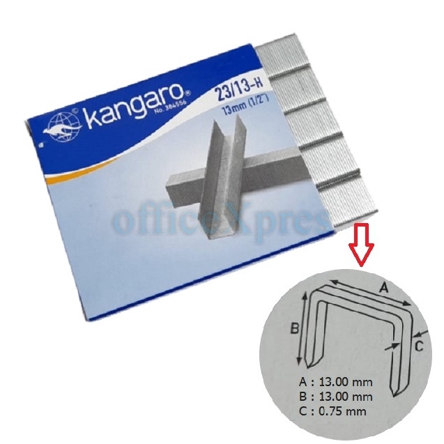 

RAIH DISKON Isi stapler Staples Heavy Duty Staples 23131213 kangaro Refill Heavy Duty Stapler