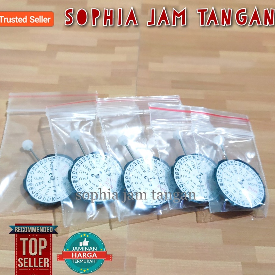 PROMO TERPOPULER Mesin jam tangan tanggal hari samping SL28 cocok untuk replace ricurl dan kuiksilve