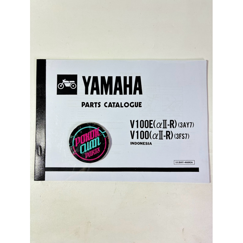 Buku Katalog Yamaha Alfa 1988-1997 original