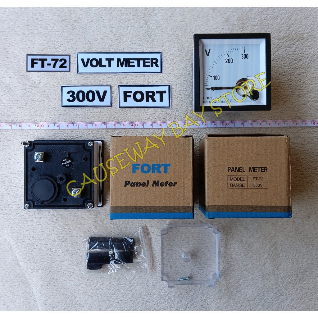 Volt Meter 300V & 500V FT-72 Fort