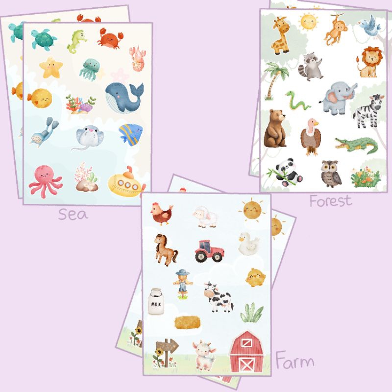 

Sticker pack Hewan lucu aulipaint
