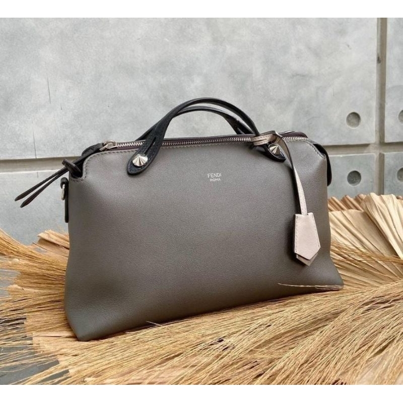 PRELOVED FENDI BTW MEDIUM CARBONE TRICOLOR