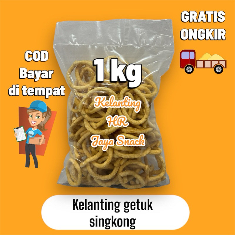 

PROMO 1 kg KELANTING GETUK singkong pringsewu / asli singkong