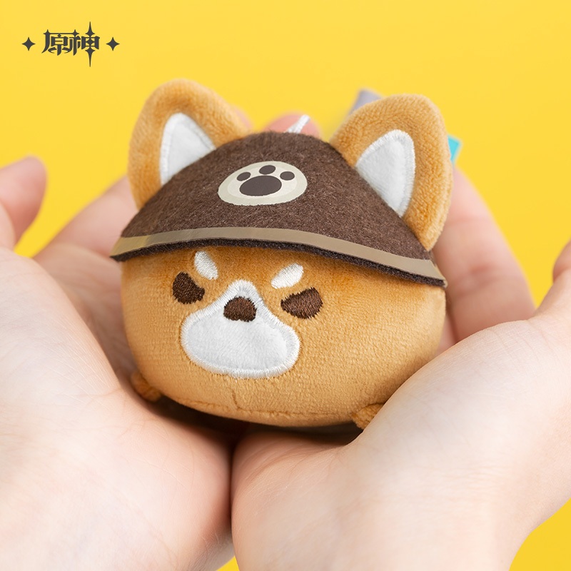 READY STOCK - Genshin OFC - Gorou Inuzaka Doggy Plush Keychain - Genshin Impact Merchandise