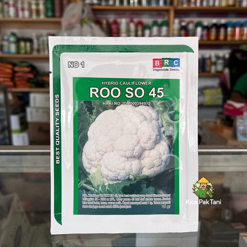 BENIH Kembang Kol Hibrida Roo so 45 +/- 2000 butir