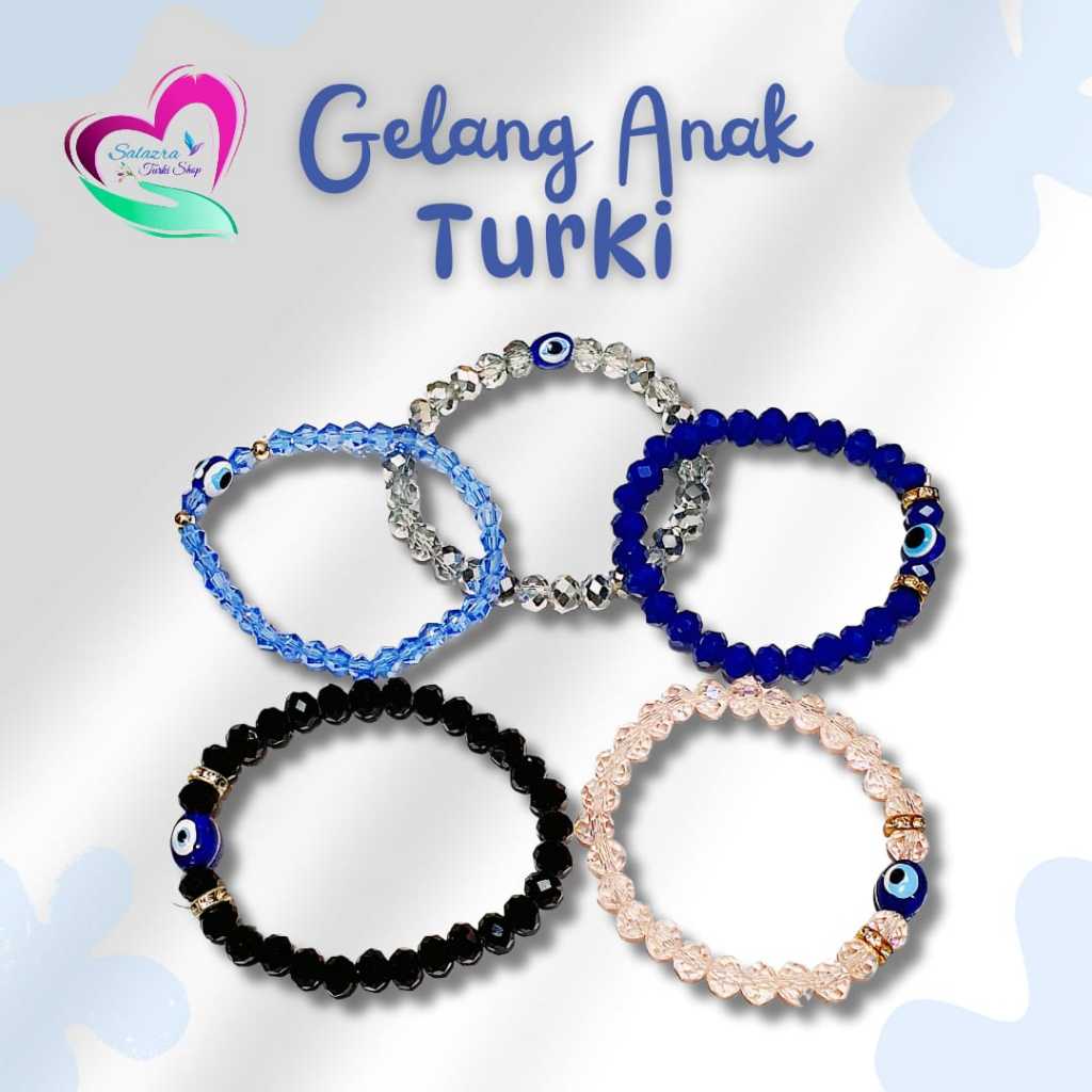 Gelang Anak Blue Eyes | Gelang Turki