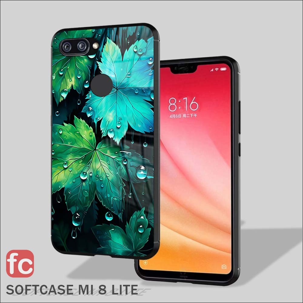 Softcase Kilau Xiaomi Mi 8Lite |FR97| Case Kilau Mi8 Lite | Kesing Silicon Casing Freedom Case Unik 