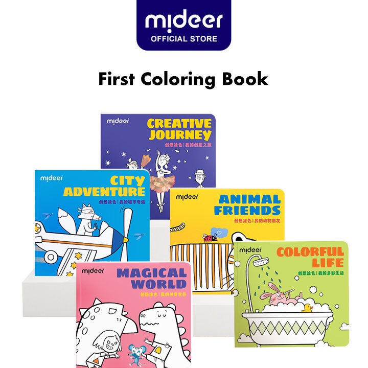 

Belanja Mideer First Coloring Book Mainan Edukasi Anak Buku Aktivitas Mewarnai Buku Gambar Anak A64