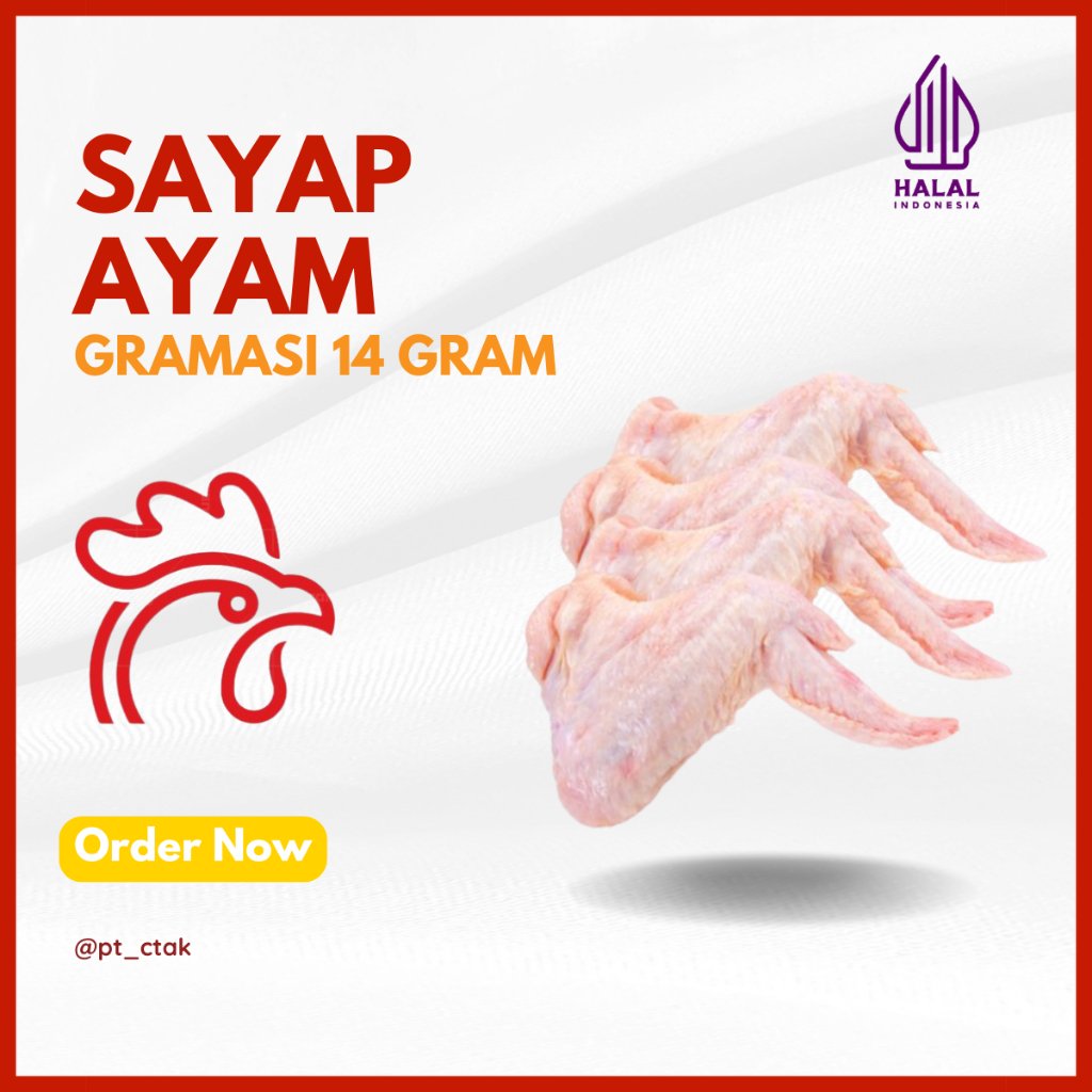 

Sayap Ayam / Chicken Wings (FRESH & FROZEN) kemasan 1 Kg