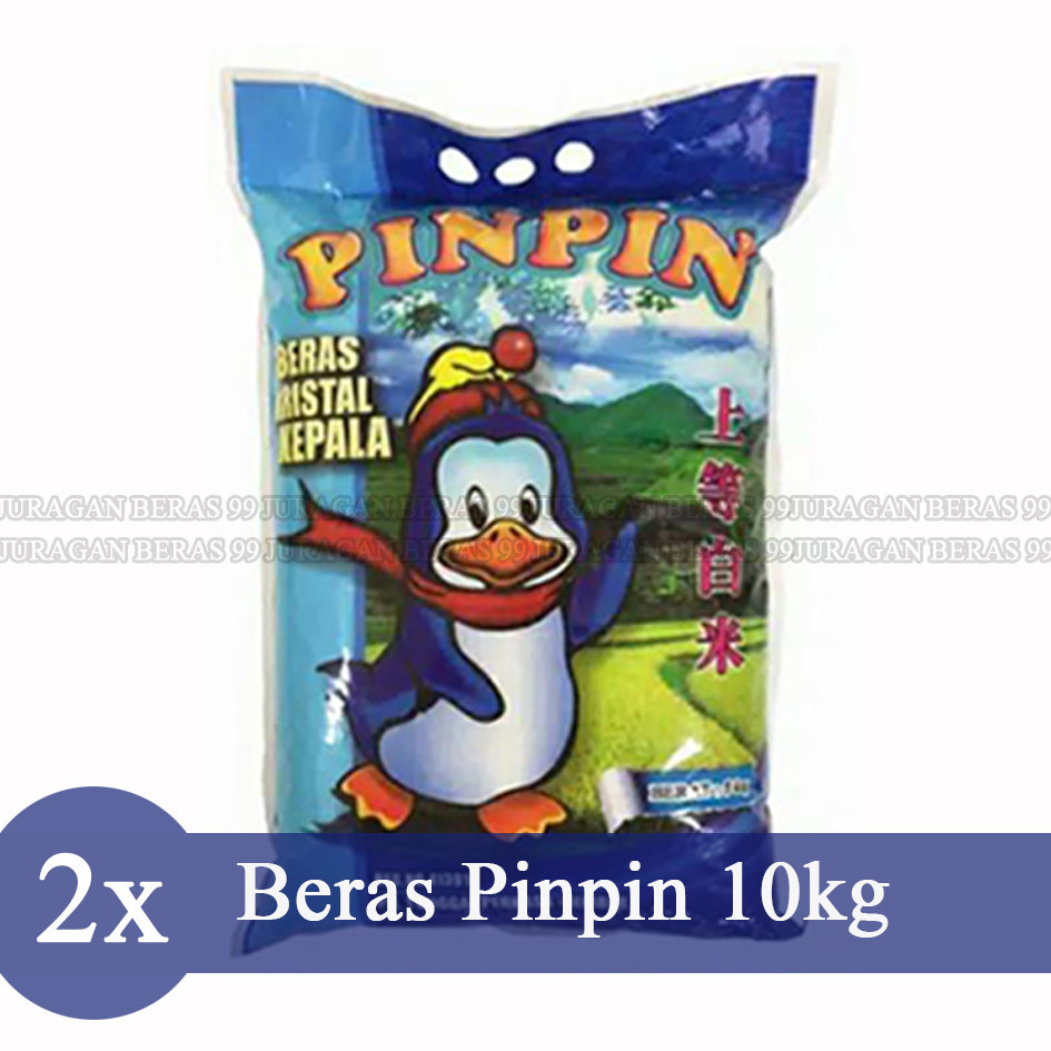 

2PCS Beras Kristal Kepala Pinpin Kemasan 10kg