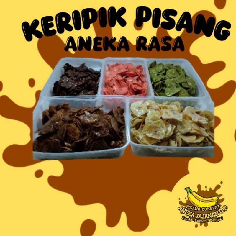 

Keripik pisang lumer aneka rasa viral 150gram