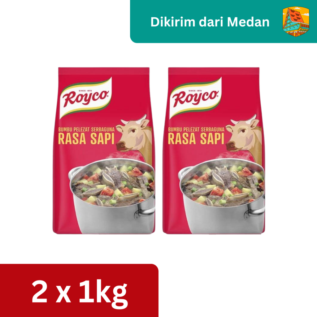 

Royco Bumbu Penyedap Rasa Sapi Pouch 1Kg Twinpack [Kirim dari Medan]