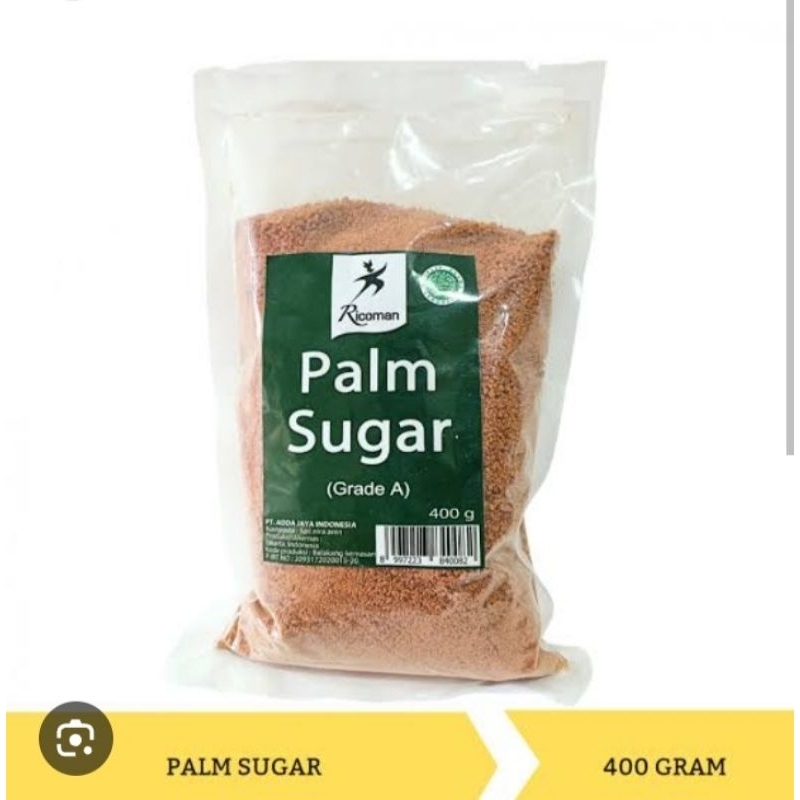 

Palm Sugar/gula Aren Ricoman 400 gram