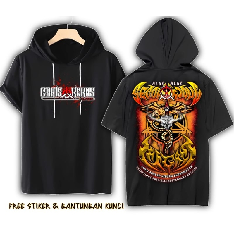 TS Hoodie Ligas Kaos Kupluk Ligas Sablon Plastisol