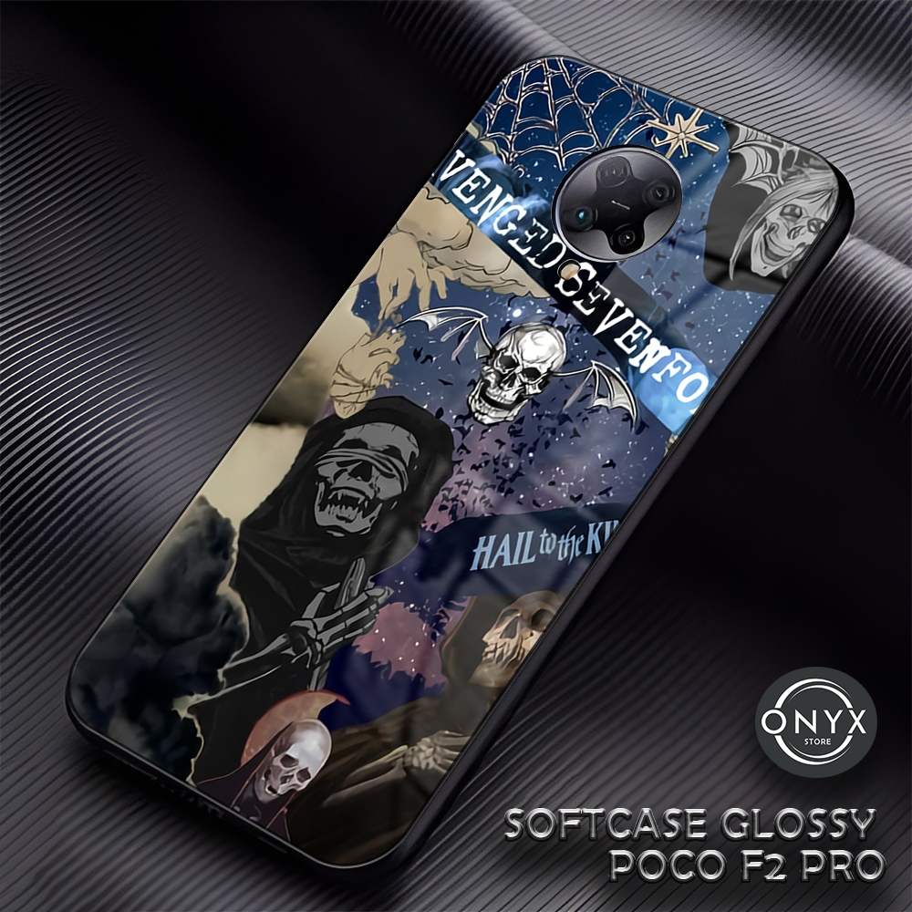 (AA32) Softcase Glossy POCO F2 PRO | Kesing Hp Xiaomi | Case Premium Motif Avenged Sevenfold