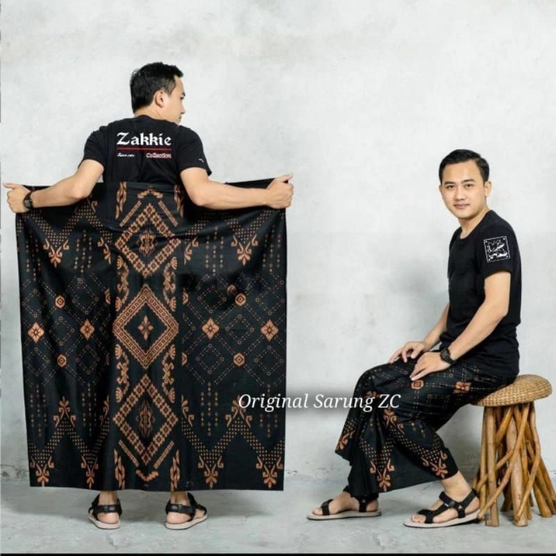 sarung palekat hitam motif Batik Bisa COD Banyak Pilihan Warna Busana Pria Dewasa Terbaru Terlaris .