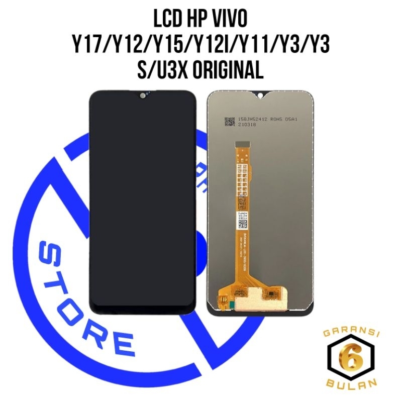 LCD HP VIVO Y17/Y12/Y15/Y12i/Y11/Y3/Y3S/U3X Original Layar Touchscreen UNIVERSAL FULLSET TOUCHSCREEN