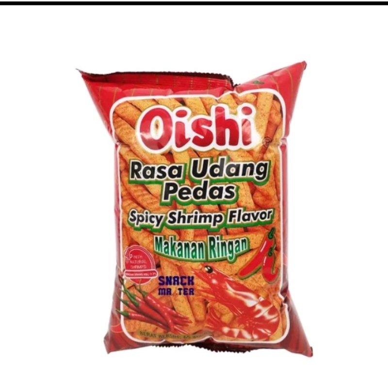 

oishi rasa udang pedas 60gr