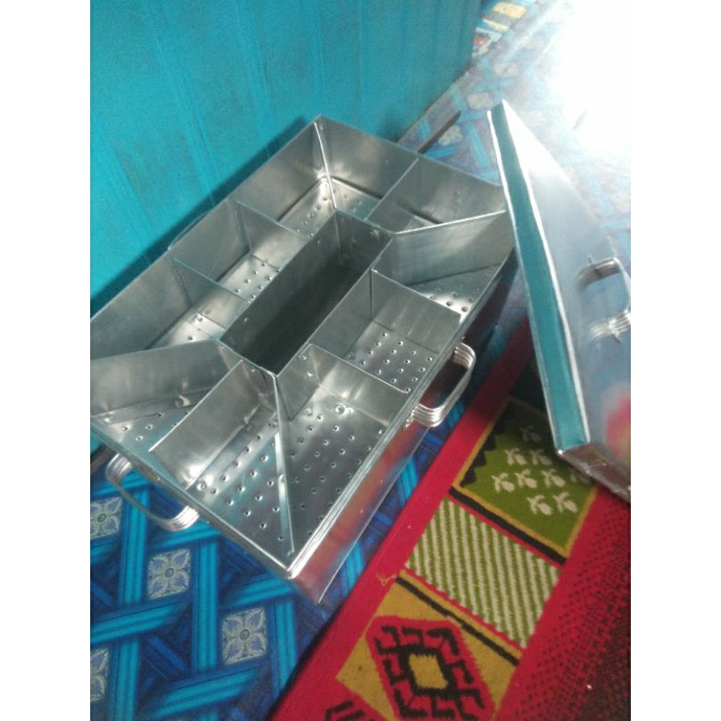 dandang pentol kotak sekat 10