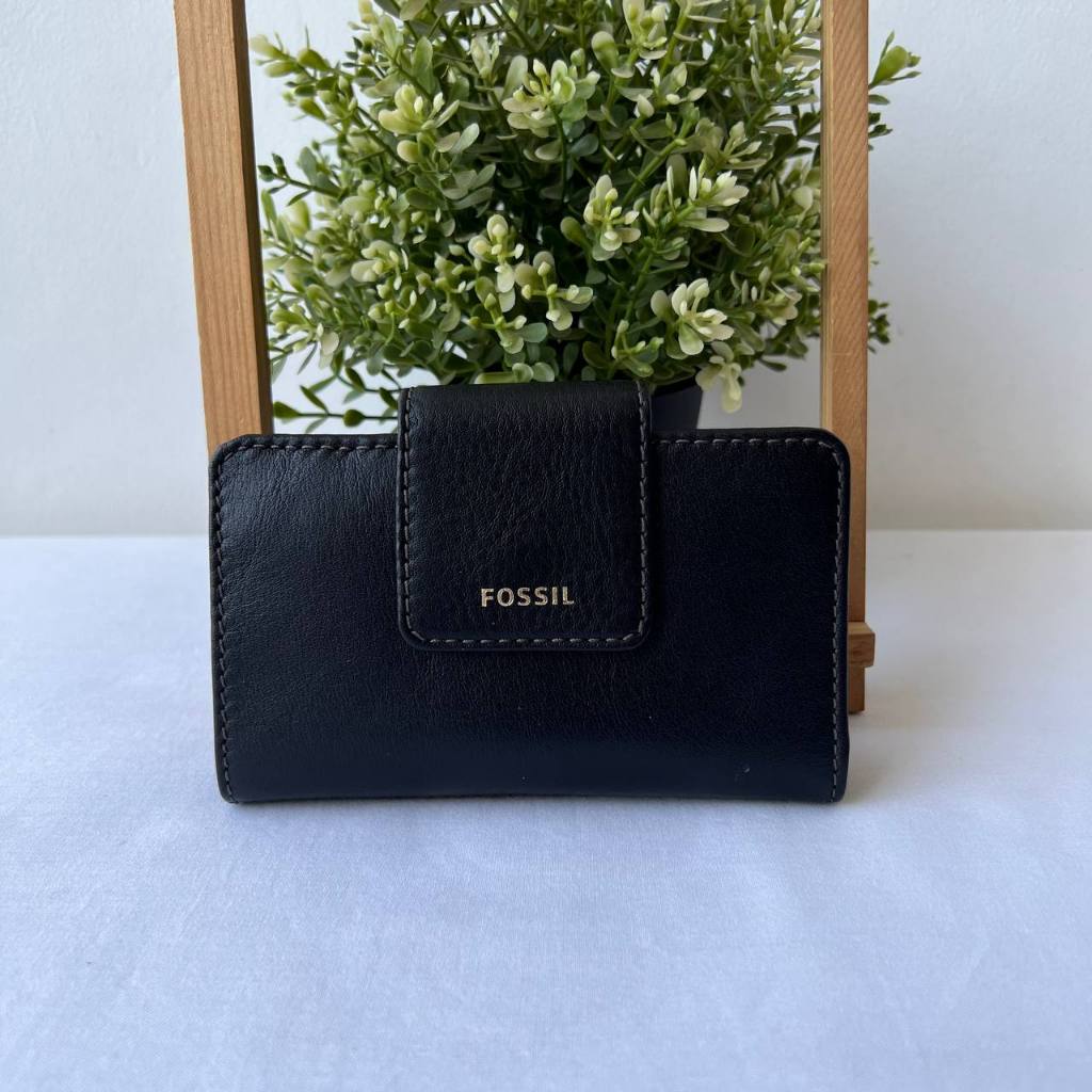 Dompet Wanita Fossi Madison Multi Black Original