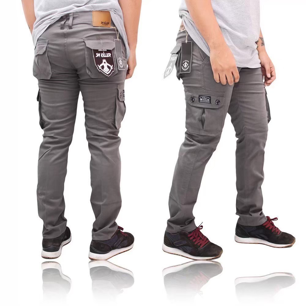 BLADAS Celana CARGO LONG Pants Grey