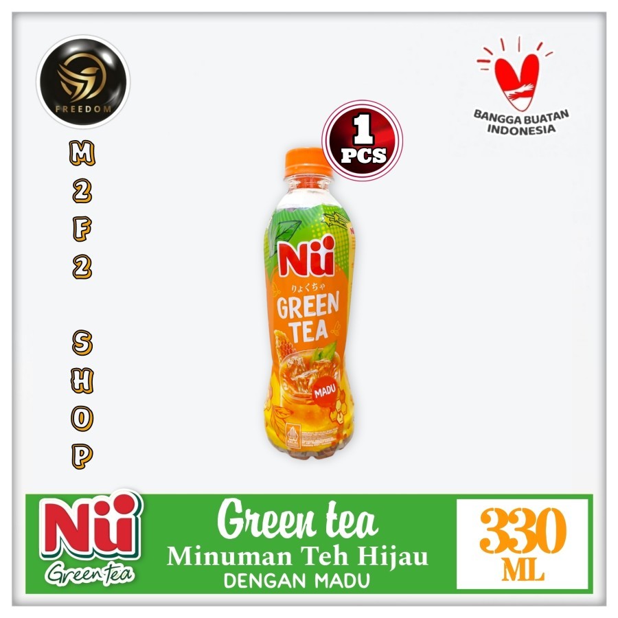 

NU Green Tea Honey | Teh Madu - 330 ml (Kemasan satuan)