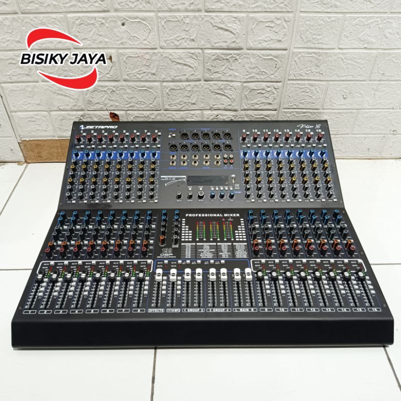 Mixer Audio 16 channel Zetapro Killer 16