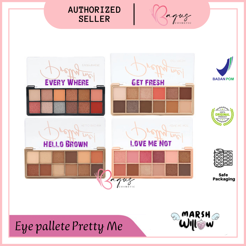 ⭐BAGUS⭐ MARSHWILLOW Pretty Me Eyeshadow Palette | Eyeshadow