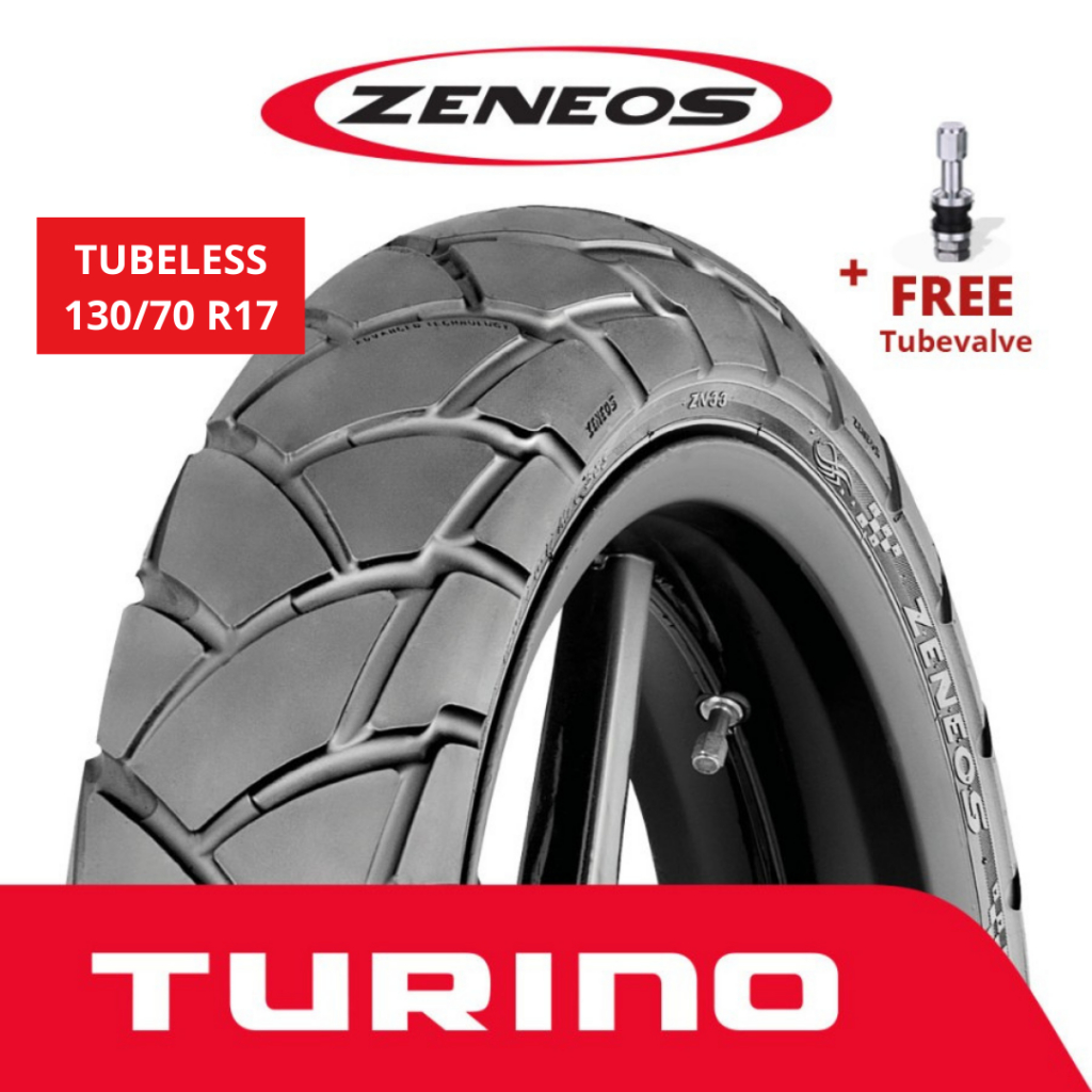 Ban Belakang Zeneos 130/70 Ring 17 TURINO ZN 33 Yamaha Xabre, CBR150, Ninja 130/70-17 Tubeless