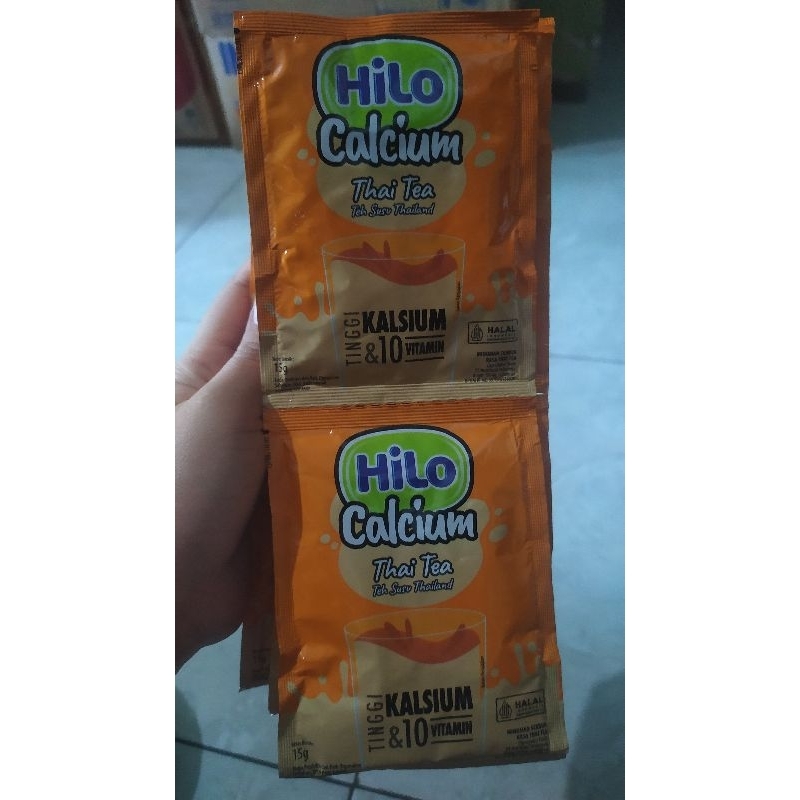 

HILO Thai Tea 1 Renteng isi 10 Sachet