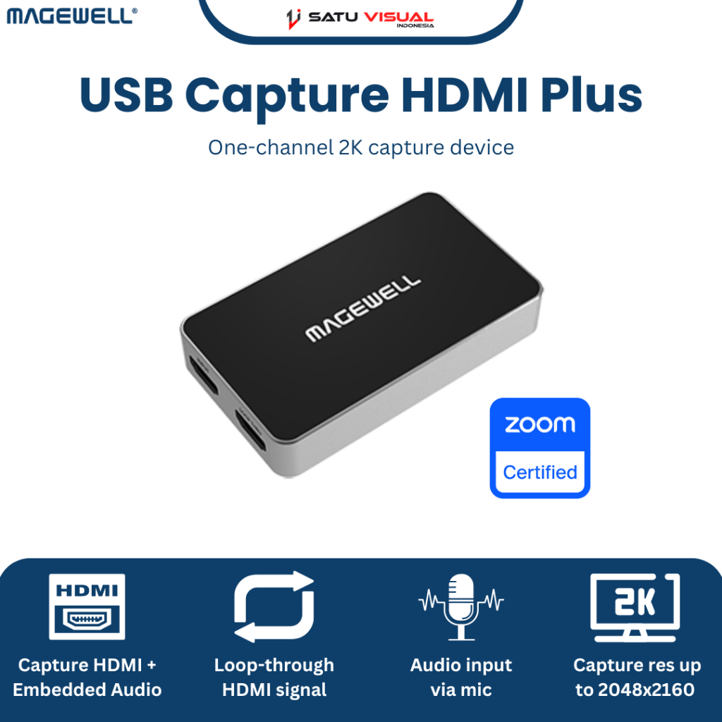 Magewell USB Capture Card HDMI Plus