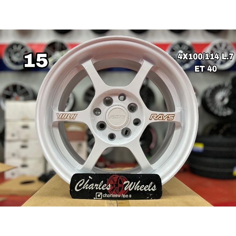 VELG SSR TYPE C RING 15 PUTIH