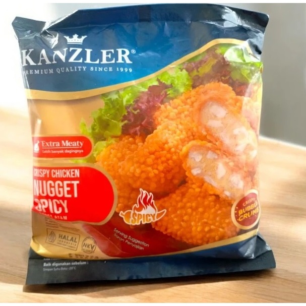 

KANZLER CRISPY CHICKEN NUGGET ALL VARIANT (450 GR)