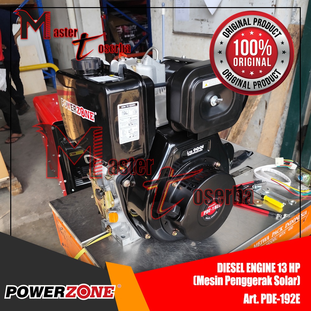Mesin Penggerak serbaguna Solar Electric Starter 13 HP Diesel engine