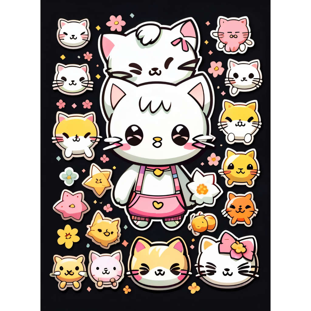 

50 Desain Stiker Hello Kitty PNG Resolusi Tinggi - Cantik & Imut untuk Semua Kebutuhanmu!