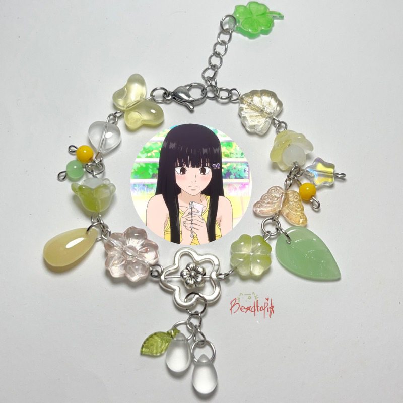 sawako kimi ni todoke inspired bracelet ‎⋆˚✿˖° °❀⋆. .☘︎ ݁˖ | gelang sawako kimi ni todoke