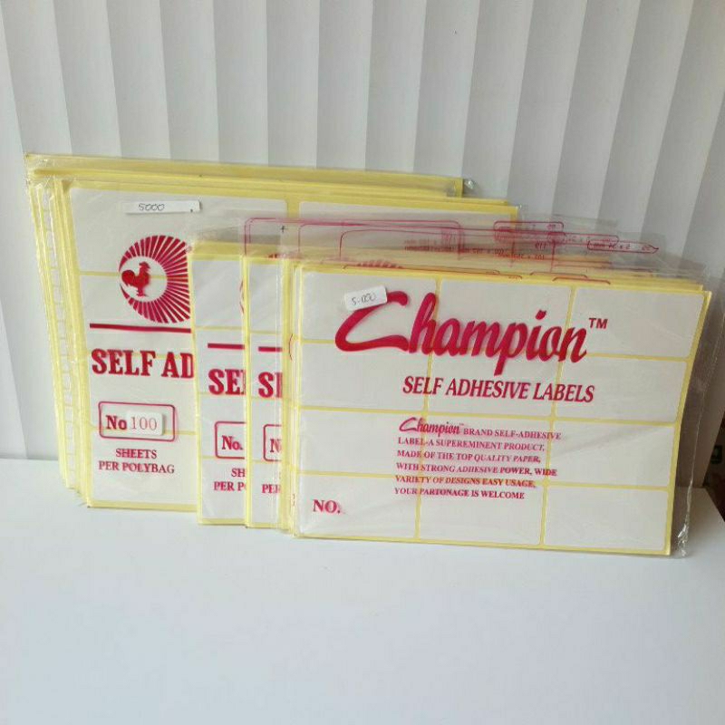 

[Aesthetic by fss.id] kertas label undangan/harga/nama/champion/golden cock
